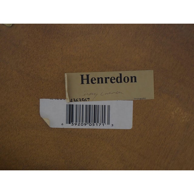 Henredon Chippendale Mahogany Dining Room Breakfast Table For Sale - Image 18 of 18