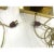 1980s Gold and Black Pierre Cardin Style Metal Table Lamps - a Pair For Sale - Image 9 of 13