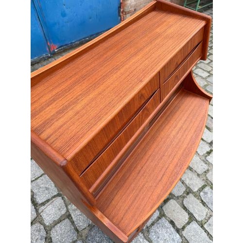 Secretary in Teak by Gunnar Falsig for Holstebro Møbelfabrik For Sale - Image 6 of 11
