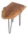 Live Edge End Table With Hairpin Legs For Sale