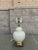 Hollywood Regency Porcelain Ginger Jar Lamp Greek Key Solid Brass Base For Sale - Image 12 of 13