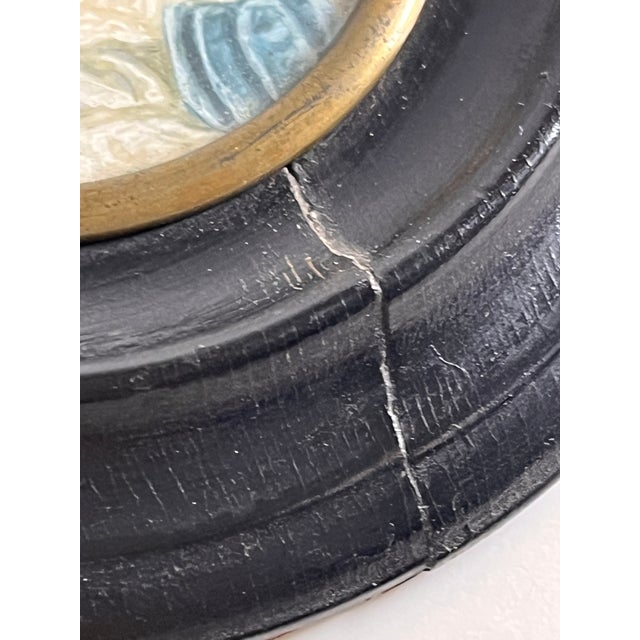 19th Century Young Lady Miniature Portrait For Sale - Image 12 of 13