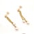 Akoya Pearl Earrings 14k Yellow Gold Certified For Sale - Image 13 of 14