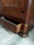 Late 19th Century ​Antique 19th Century French Provincial Fruitwood Armoire With Bonnet Top For Sale - Image 5 of 12