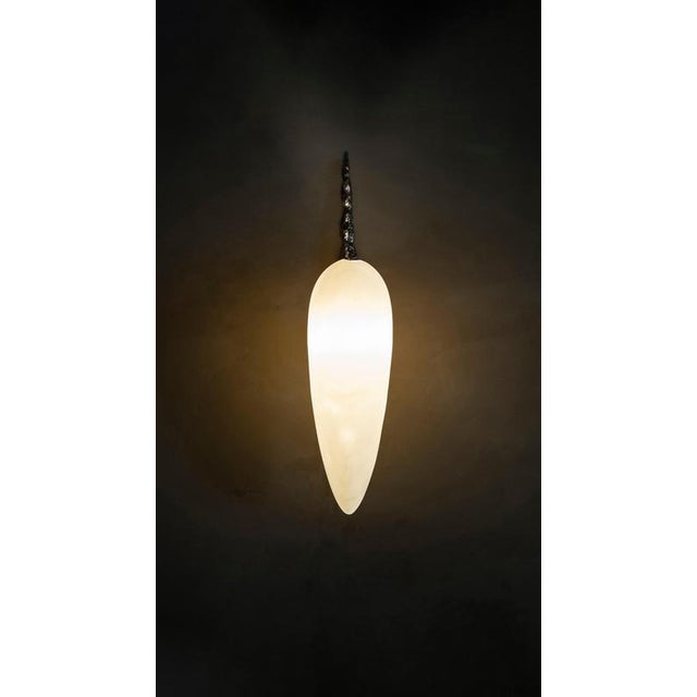 Not Yet Made - Made To Order LV-426 Sconce in Patinated Cast Bronze by William Guillon For Sale - Image 5 of 11