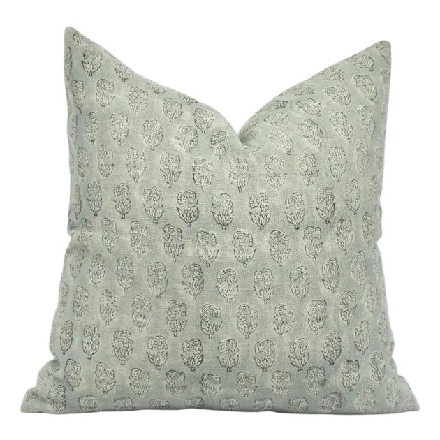 Handmade Block Print Cushion Cover 14x20 Inch - Super Star For Sale