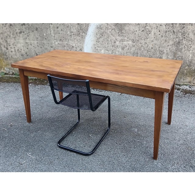 Mid-Century Modern Vintage Desk, France, 1970 For Sale - Image 3 of 10