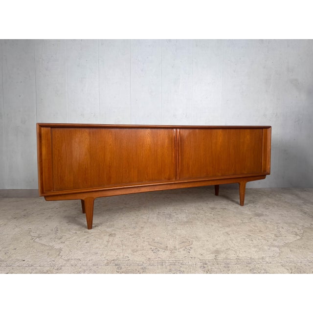 Mid-Century Modern Teak Sideboard by Isabel Bernhard for Pedersen & Sohn, 1960s For Sale - Image 3 of 6
