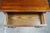 Mid Century Mersman Cherry Queen Anne Shell Carved Lowboy Chest Console Table For Sale - Image 10 of 18