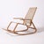 Exeptional bentwood rocking chair, Czechoslovakia, 1960s. Good original condition with traces of use. Made of bent ash...