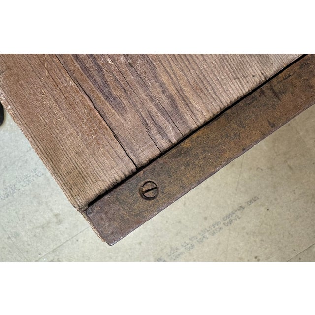 Wood French Florist's Table Kitchen Island, 1870 For Sale - Image 7 of 18