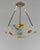 French Art Deco Pendant Light by Loys Lucha - 1930 Chandelier France For Sale - Image 4 of 18