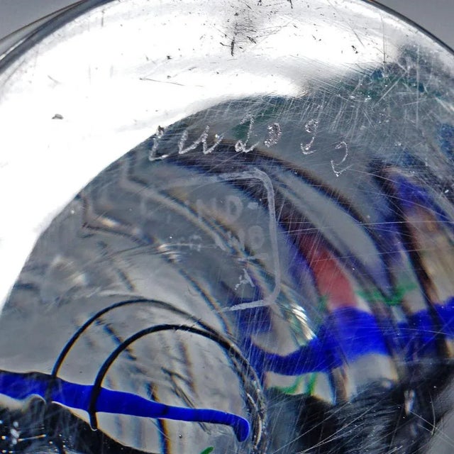 Vase Abstaca Series attributed to Vicke Lindstrand for Kosta, Sweden, 1950s For Sale - Image 10 of 11