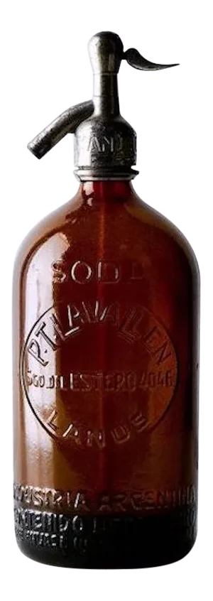 Industrial Brown Vintage Seltzer