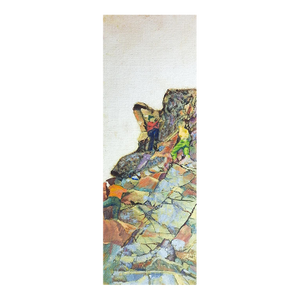 Mid 20th Century Rock Climbers Painting
