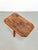 Brown Vintage French 3-Legged Milking Stool in Oak, 1950s For Sale - Image 8 of 9