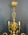 1940s 1940s Louis XVI style 8-arm chiseled bronze chandelier by Lucien For Sale - Image 5 of 12