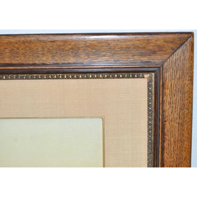 Impressionist Early 20th Century European Watercolor by Jophson C.1909 For Sale - Image 3 of 9