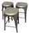 Restoration Hardware Remy Backless Counter Stools, Set of Three For Sale