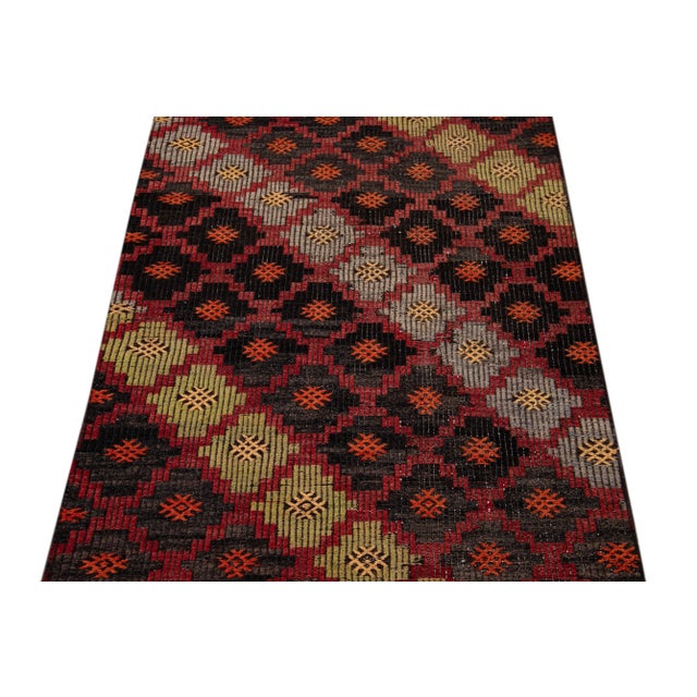Vintage Sumakh Wool Runner 3 X 11 For Sale - Image 9 of 13