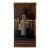 1970s Vintage Franco Modernist Cityscape Acrylic on Canvas Painting – Gold Aluminum Frame For Sale