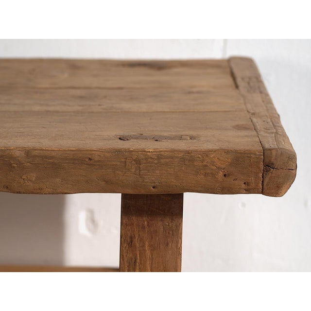 Antique Primitive Style Console Table, 1920s For Sale - Image 9 of 15