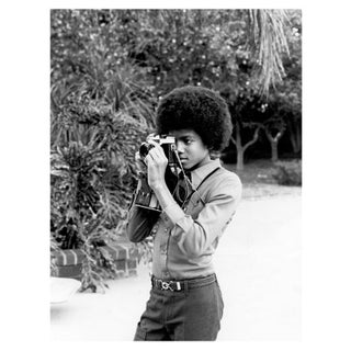 'Michael Jackson Home Photo Shoot' Unframed Archival Pigment Print For Sale