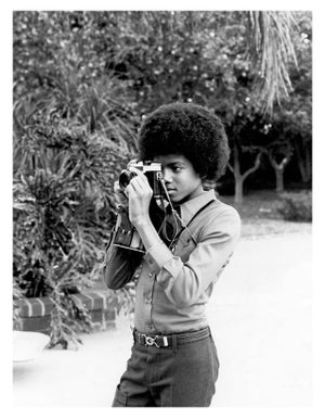 'Michael Jackson Home Photo Shoot' Unframed Archival Pigment Print