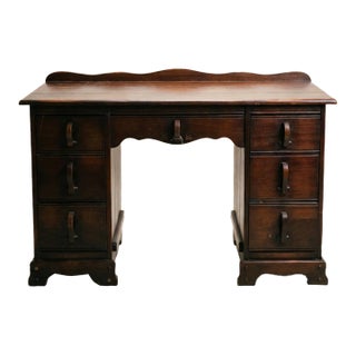 Late 20th Century Colonial Revival Writing Desk For Sale