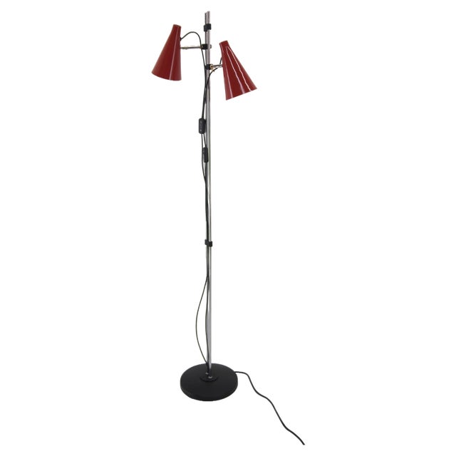 Floor Lamp attributed to Hurka for Lidokov, 1960s For Sale