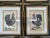 Antique Colored Rooster Prints in Trowbridge Frames - Set of 4 For Sale - Image 9 of 12