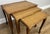 Vintage French Louis Oak Nesting Tables, Set of 3 For Sale - Image 5 of 13