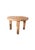 Wood Sculptural Solid Teak Wood Dining Table With Expressive Natural Grain For Sale - Image 7 of 7
