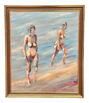 Håkan Degerstedt, Motives from Greece, 1960s, Oil on Canvas, Framed