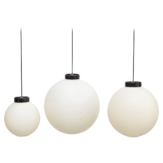 Pendant Lamps by Miguel Milà for Tramo, 1970s, Set of 3 For Sale