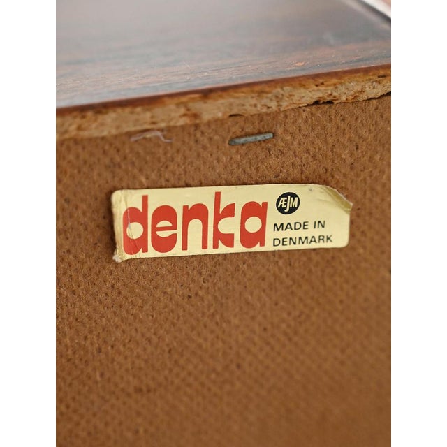 Danish Sidebaord with Rosewood Effect from Denka, 1950s For Sale - Image 9 of 11