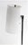 White 1970s Mid Century Modern Chrome Cylinder Can Shade Floor Lamp by George Kovacs For Sale - Image 8 of 8