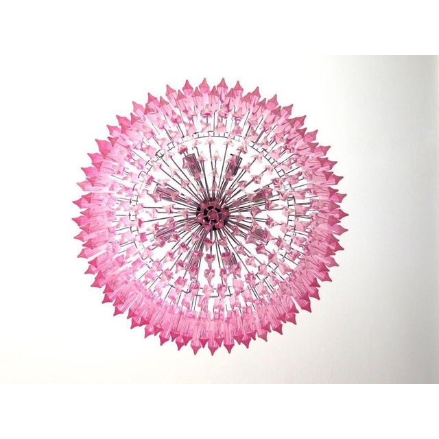 Triedri Murano Glass Chandeliers, Set of 2 For Sale - Image 15 of 18