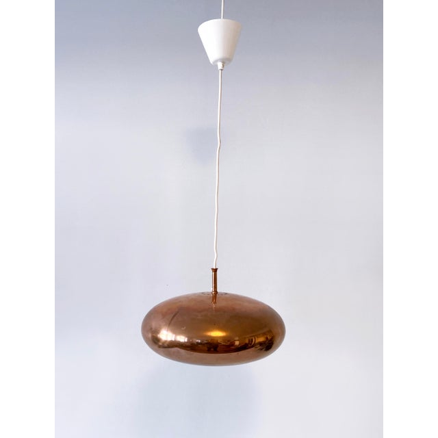 Mid-Century Copper Pendant Lamp from Falkenbergs Belysning, Sweden, 1960s For Sale - Image 16 of 18