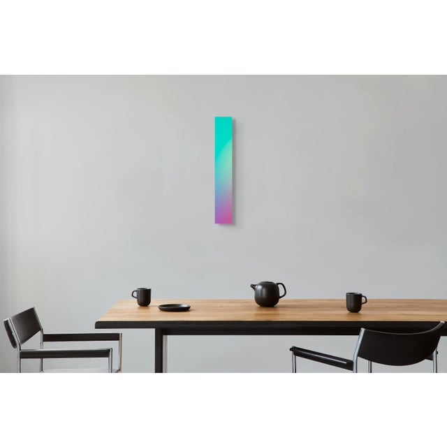 Paul Snell Contemporary Abstract Chromogenic Print Face-Mounted 3mm Matte Plexiglas "Strata # 202532" by Paul Snell For Sale - Image 4 of 8