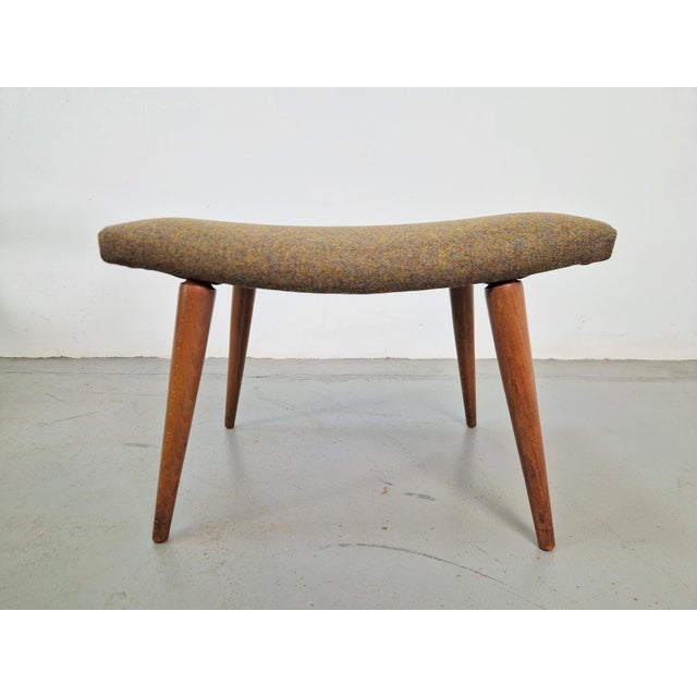 Mid-Century Armchairs and Ottoman in Teak, 1960s, Set of 3 For Sale - Image 4 of 15