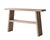 Matthew Izzo Home Vernacular Reclaimed Elm Wood "A" Frame Console For Sale In New York - Image 6 of 6
