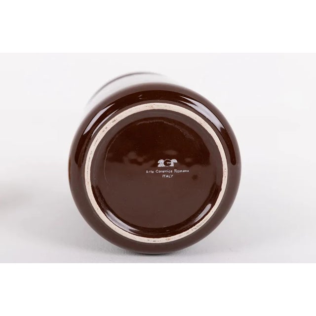 Ceramic Romana Jar/Pot from Arte Ceramica, Italy, 1980s For Sale - Image 7 of 8