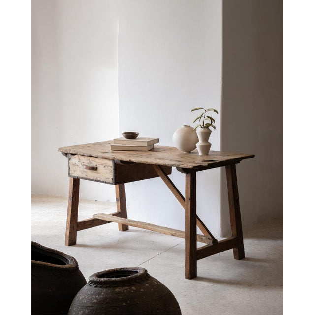 Tan Capretta Table, 19th Century For Sale - Image 8 of 14