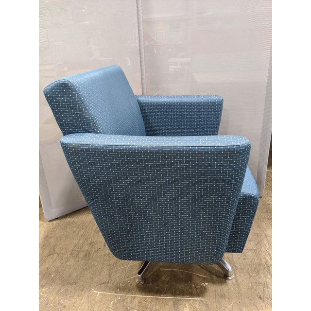 National Furniture Company Fringe Swivel Club Chair Chairish