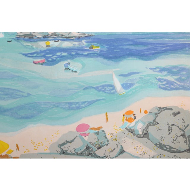 Sur la Plage by Georges Lambert, French (1919–1998) Date: circa 1977 Lithograph, signed and numbered in pencil Edition of...