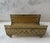 Mid-Century Modern Vintage Stylebuilt Brass Basket Weave Tissue Box or Towel Holder For Sale - Image 3 of 9