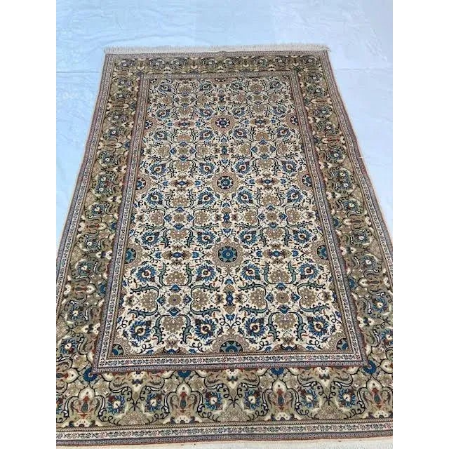 Persian 1970s Vintage Persian Kashan Rug For Sale - Image 3 of 7