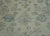 Blue & Gray Handwoven Oushak Rug 8'2" x 9'8" For Sale In Houston - Image 6 of 9