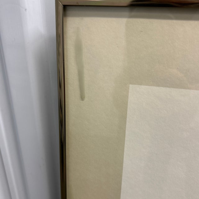 Vintage Ed Baynard Exhibition Poster 1980, Framed For Sale - Image 10 of 11